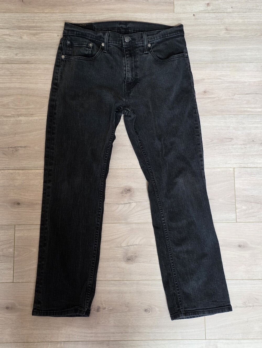 Levis 559 Jeans Mens 32x30 Black Relaxed Straight Denim Pants